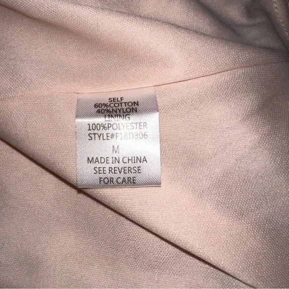 PinkBlush Maternity Lace Short Sleeve Dress Women's Medium NWT Tie Waist Girly - Picture 8 of 10